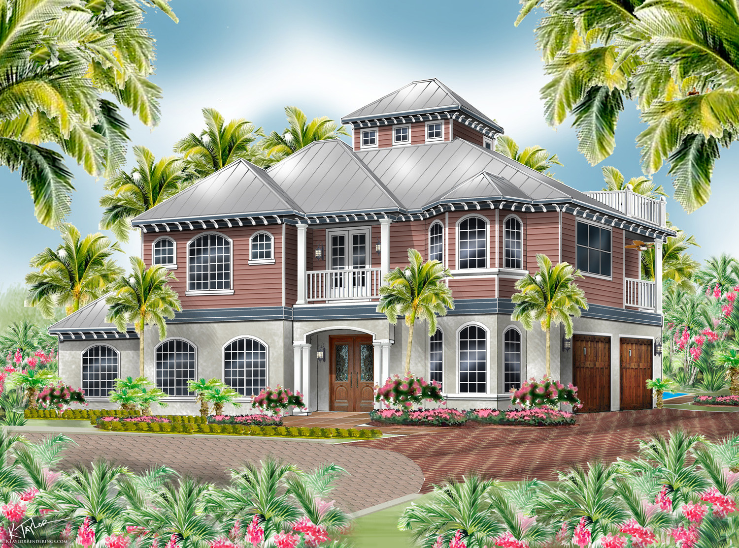 The Hemingway home rendering