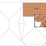 The Mallory, rooftop floor plan