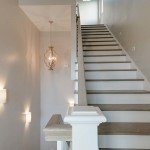 staircase and pendant light